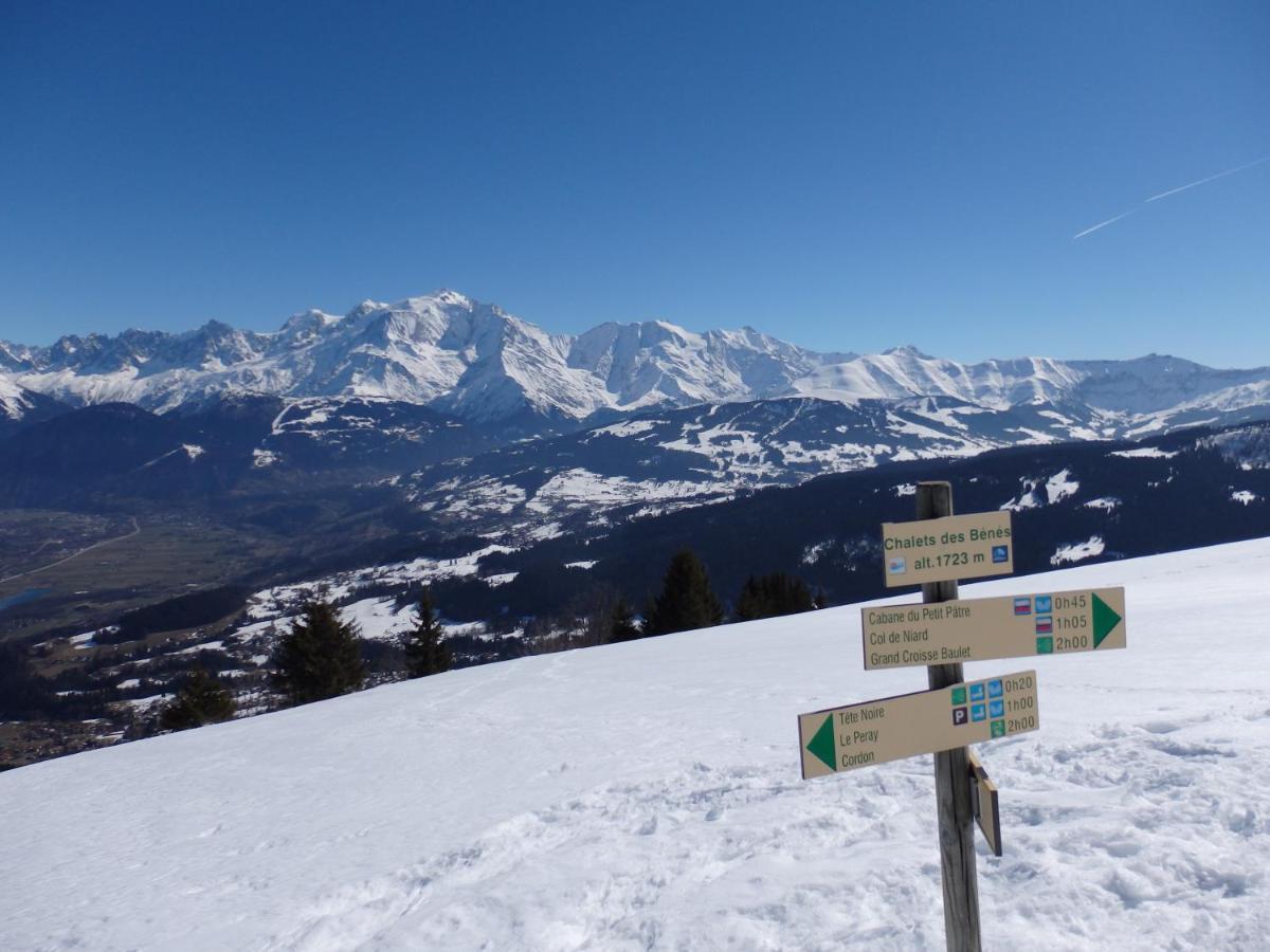 לינה וארוחת בוקר Marignier Au Coeur Des Alpes מראה חיצוני תמונה
